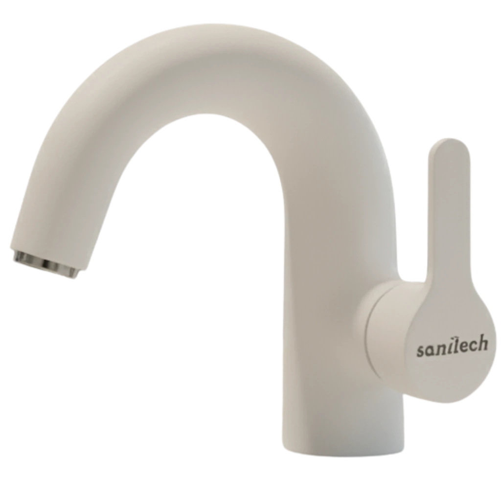 Acme - Basin Mixer - White