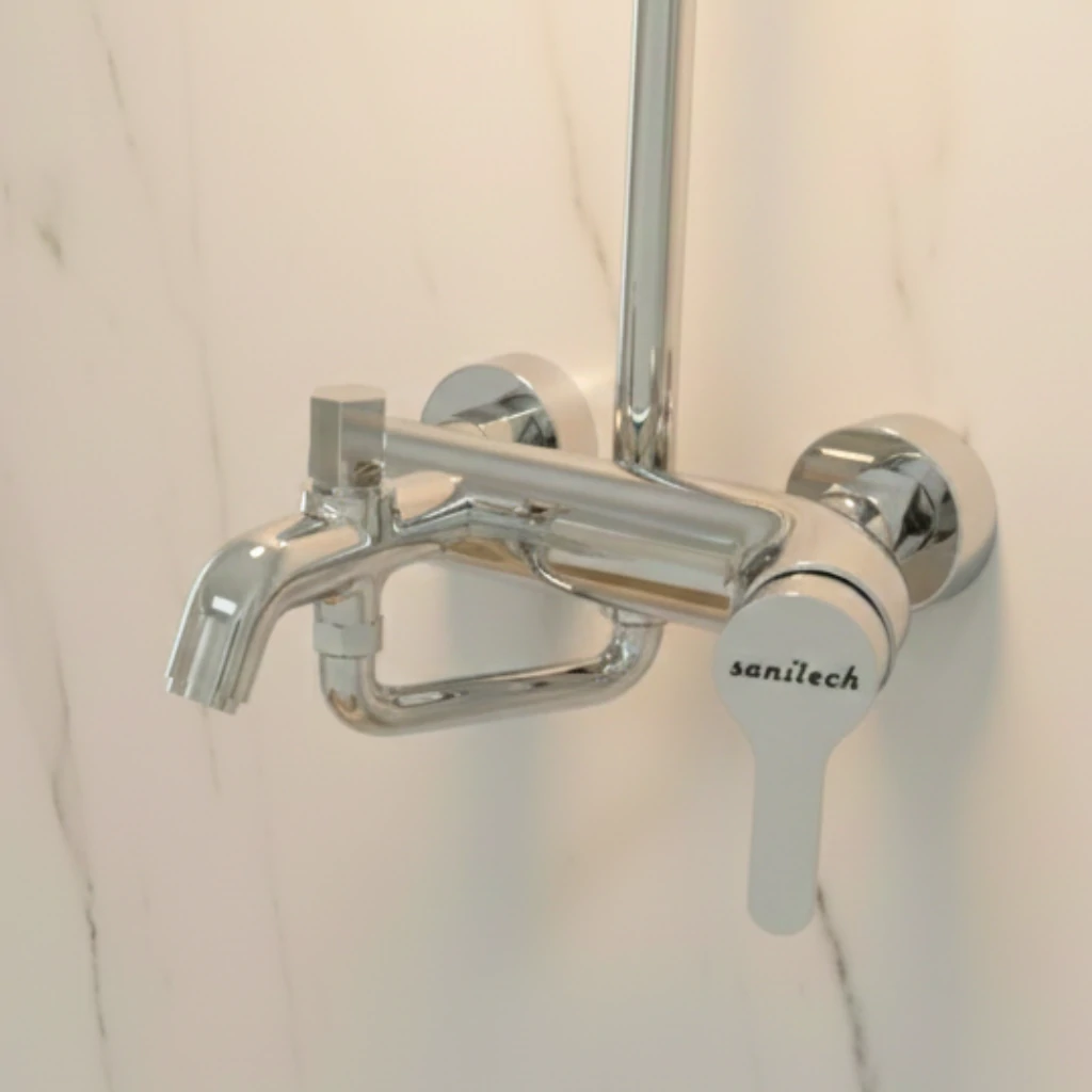 Acme Wall Mixer in Bathroom - SaniTecH Sanitary Fittings