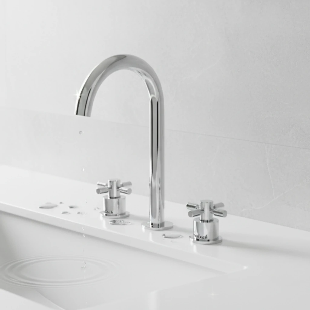 C - Four - 3-Hole in Bathroom - SaniTecH Sanitary Fittings