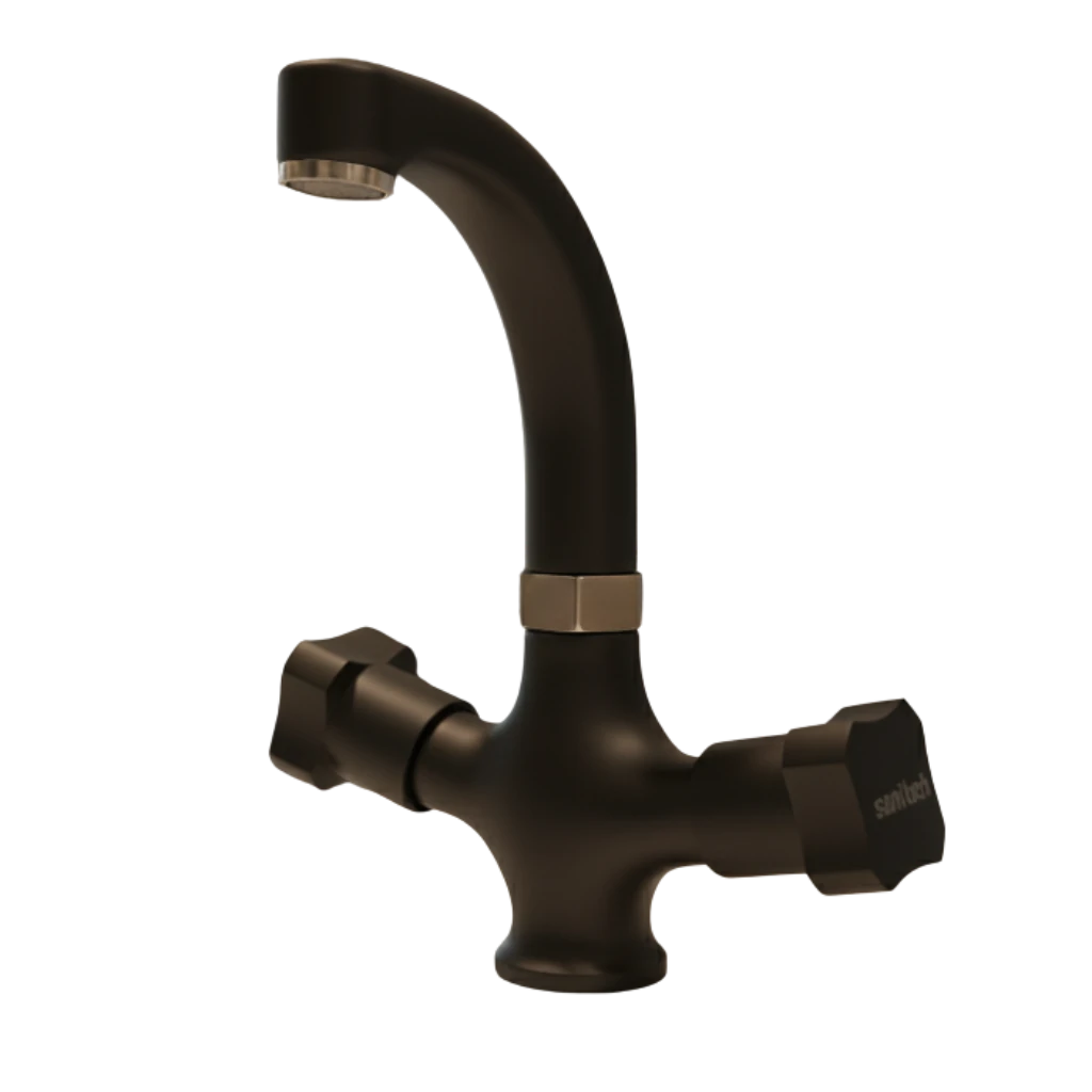 Cancer - Basin Mixer - Black