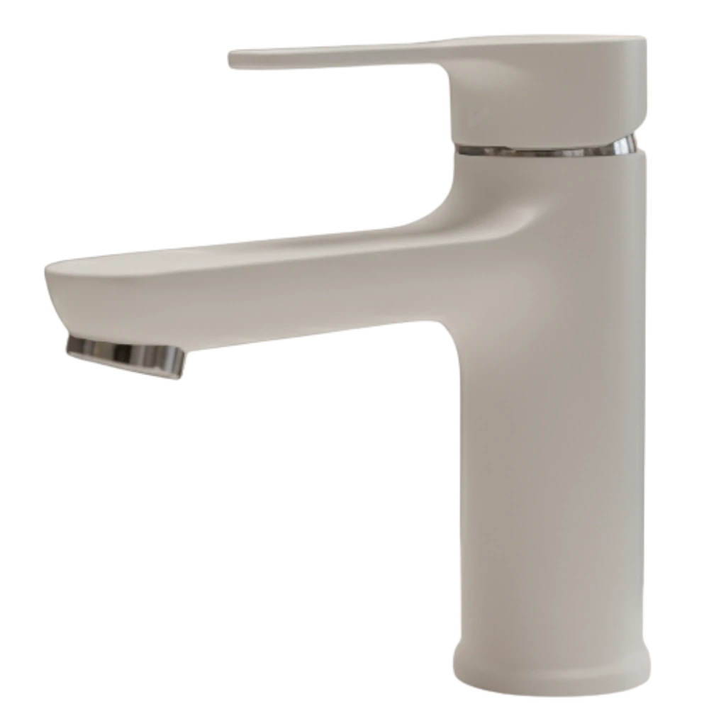 Eco - Basin Mixer - White