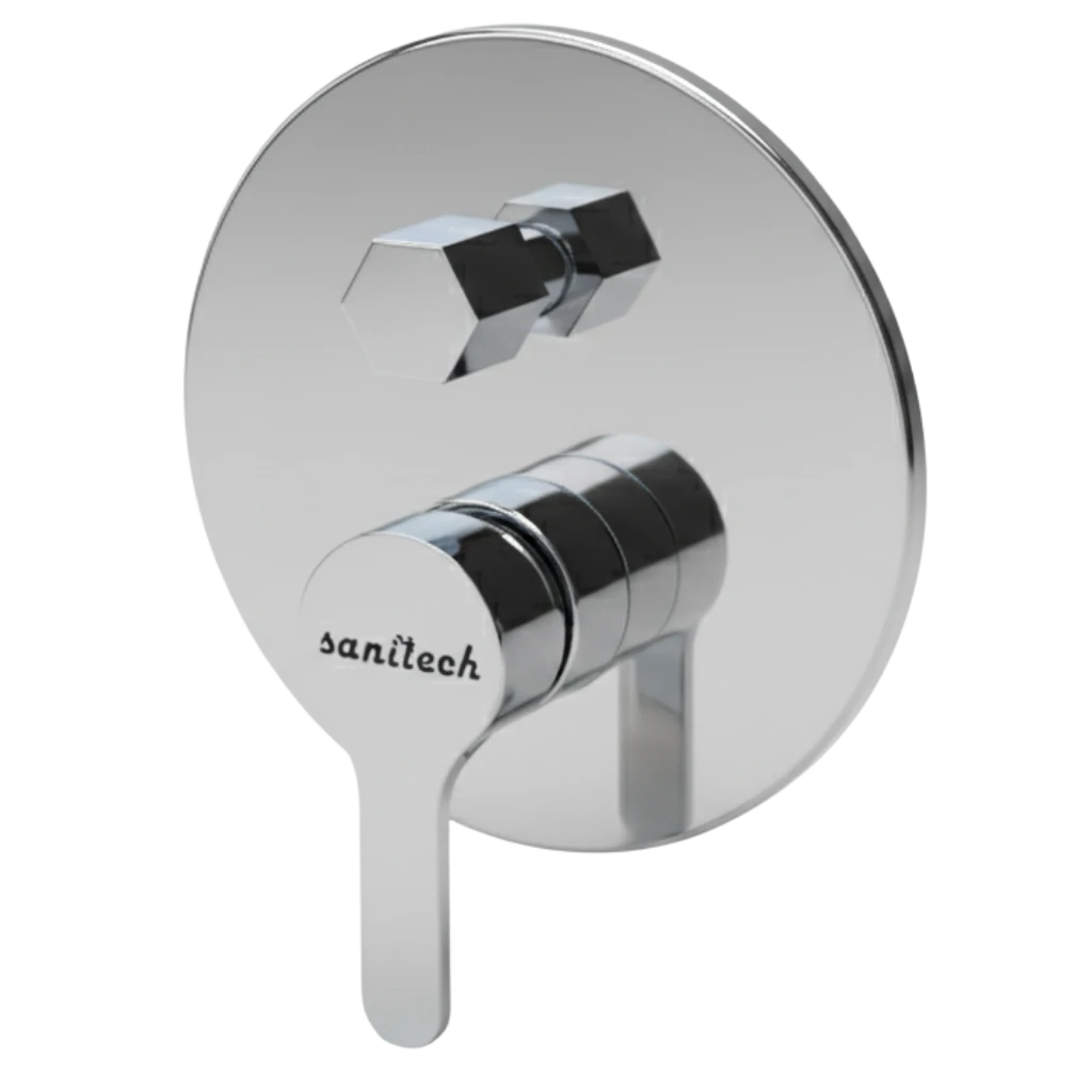 Eco Wall Concealed - Chrome