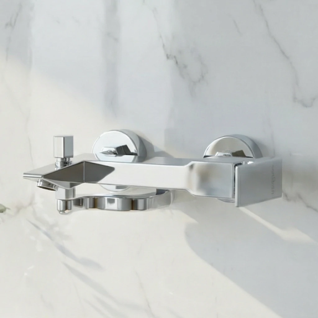 Moderation Wall Mixer in Bathroom - SaniTecH Sanitary Fittings