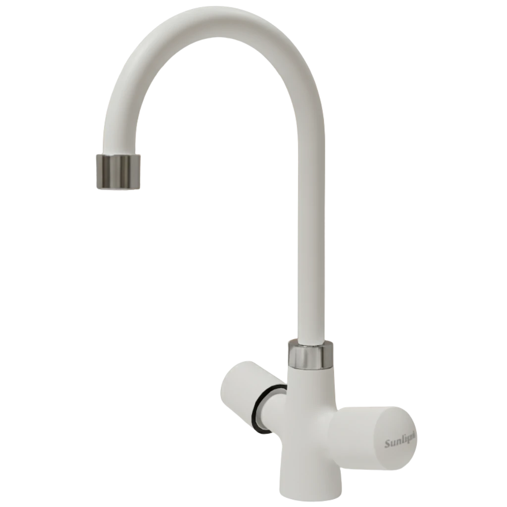 Scorpio - Basin Mixer - White