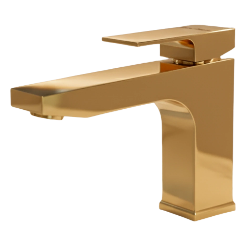 Valor - Basin Mixer - Gold