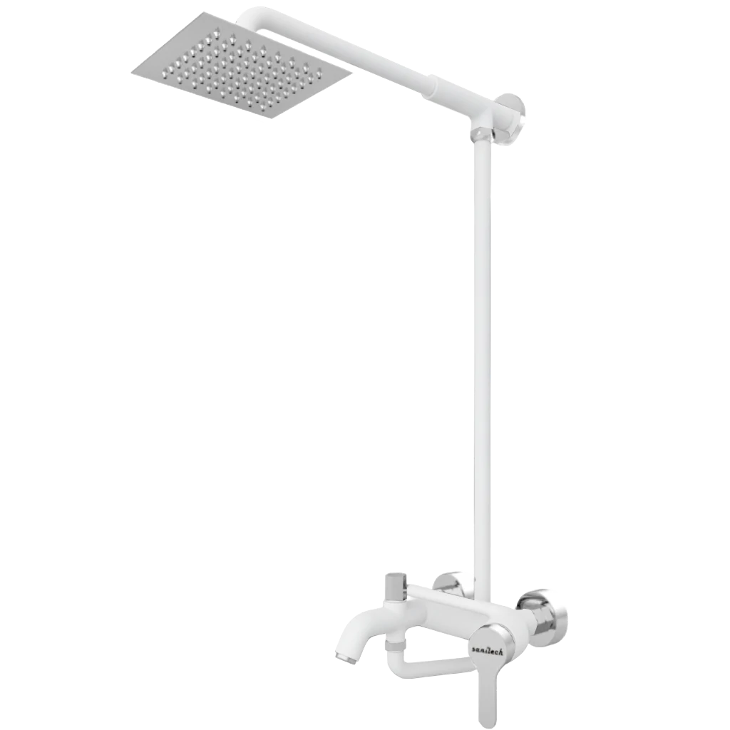 Wall - Acme Full - White & Chrome