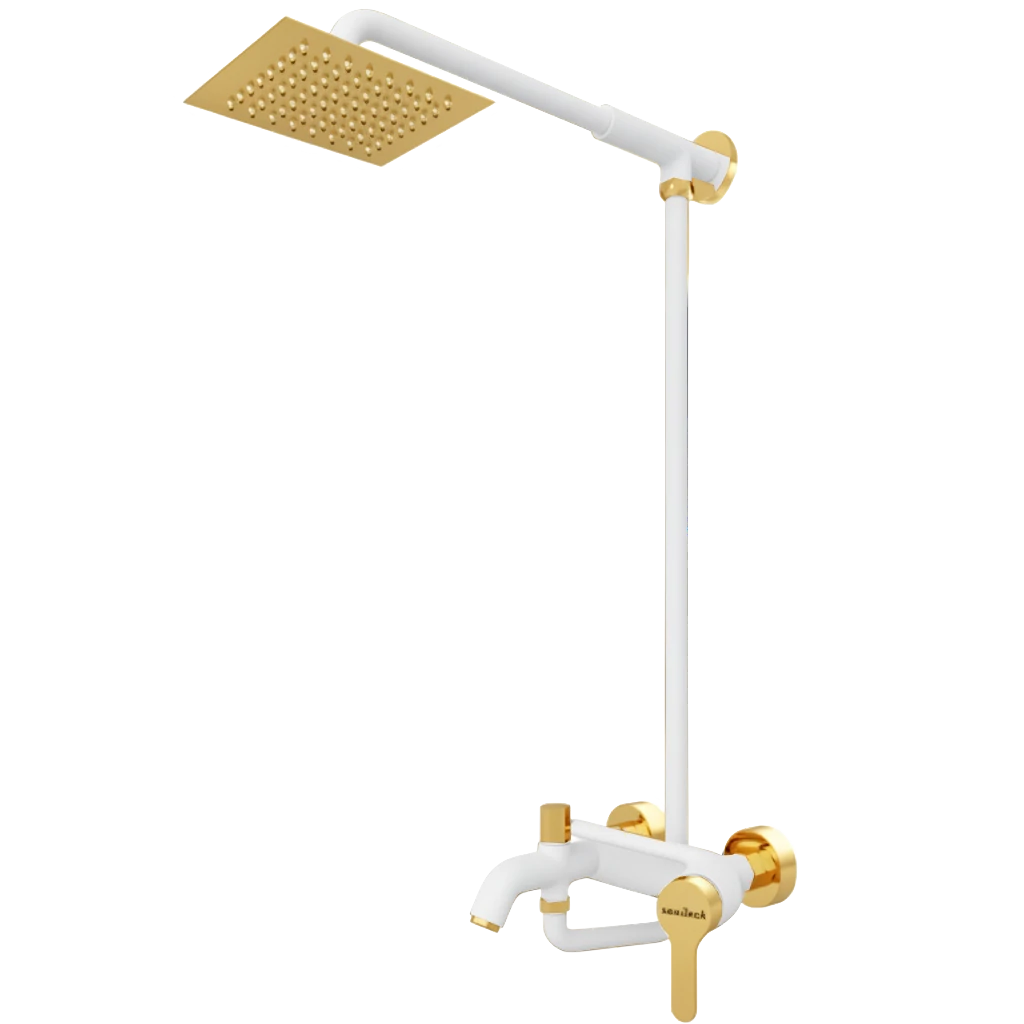 Wall - Acme Full - White & Gold