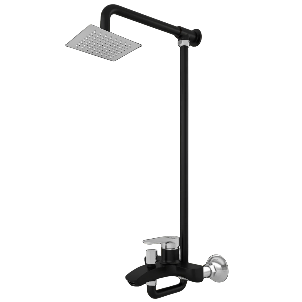 Wall - Flow Full - Black & Chrome