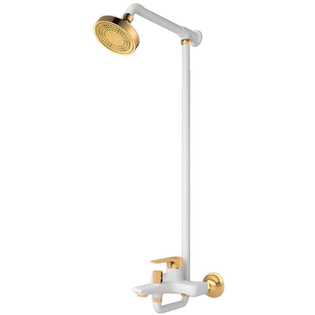 Wall - Gist Full - White & Gold