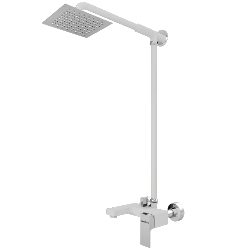 Wall - Valor Full - White & Chrome