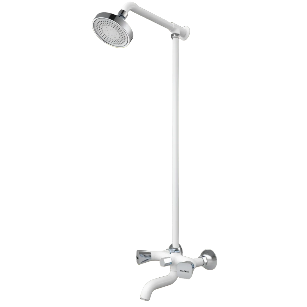 Wall - Virgo Full - White & Chrome