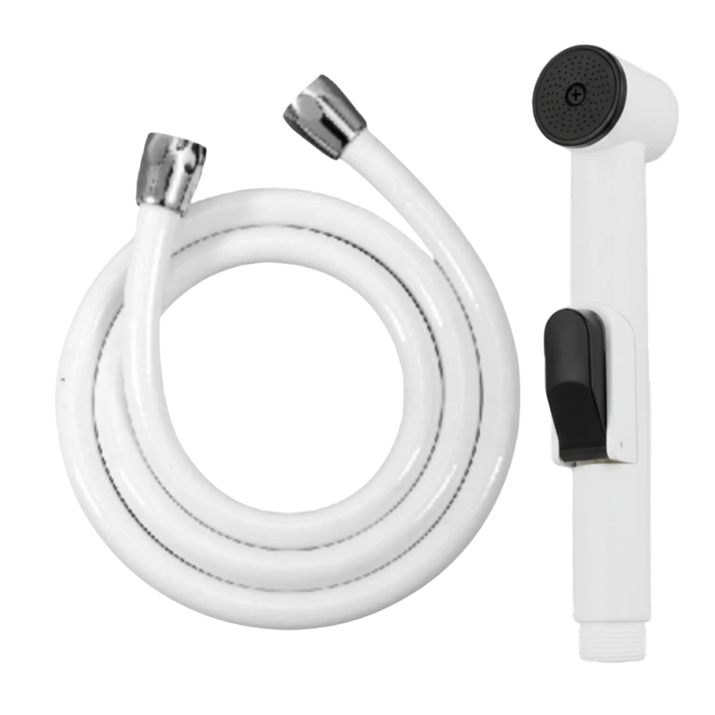 Muslim Shower Complete - Plastic White