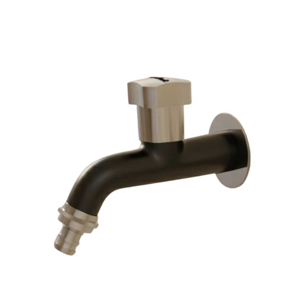 Nozzle Cock Cancer - Black & Chrome