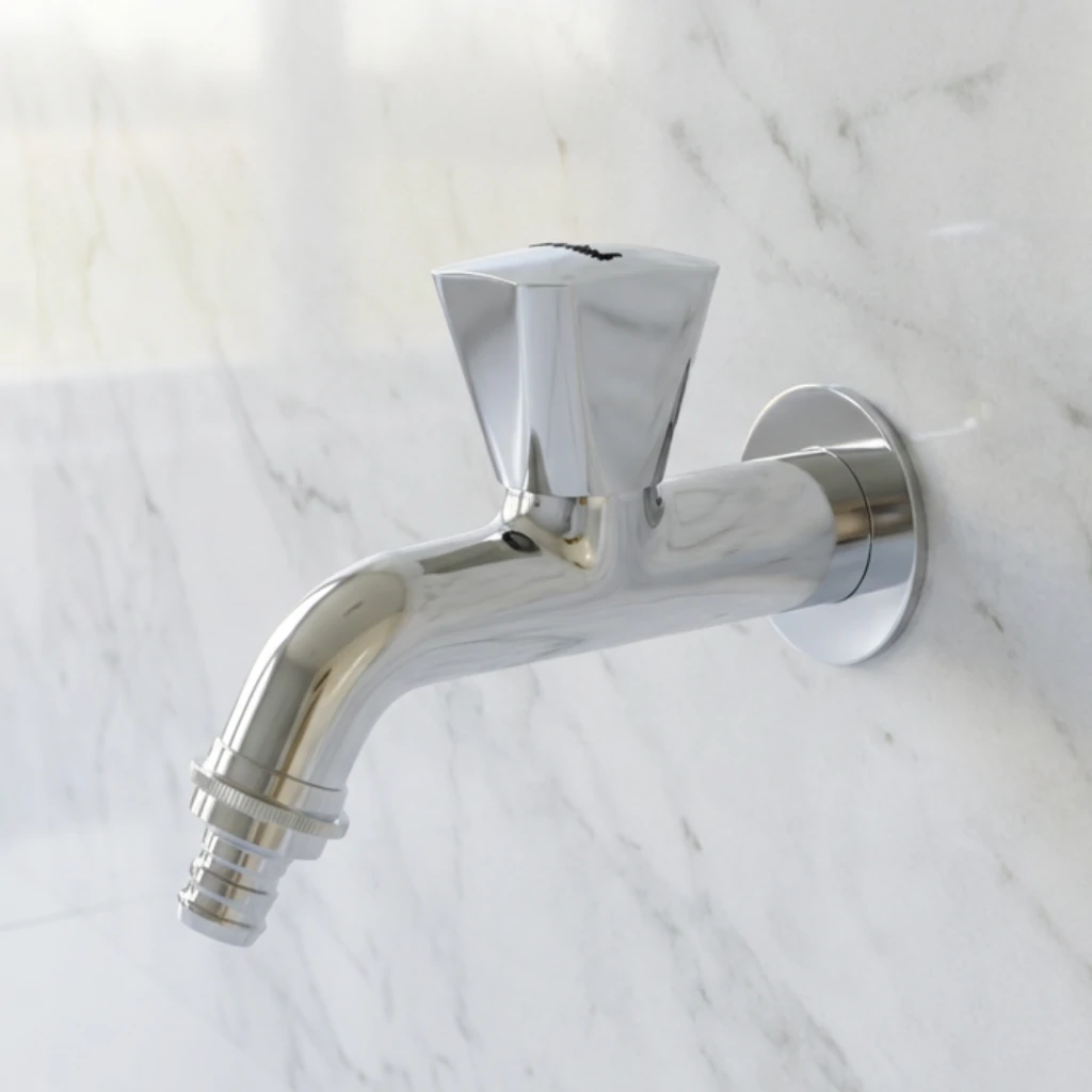 Nozzle Cock Virgo in Daylight in Bathroom