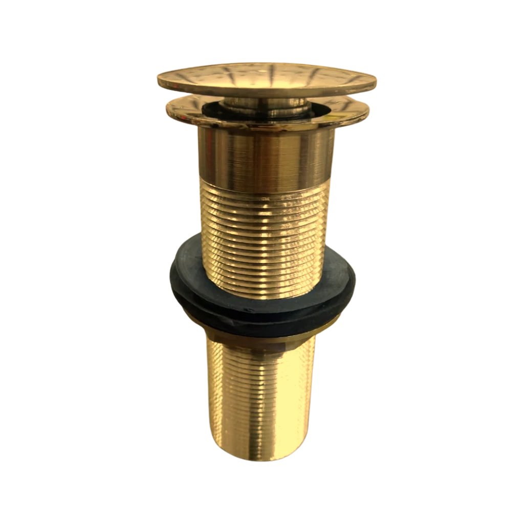 Push Waste 6-inch - Gold